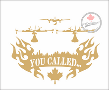 'You Called... Aerial Firefighters' Premium Vinyl Decal / Sticker