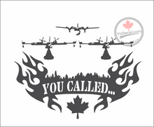 'You Called... Aerial Firefighters' Premium Vinyl Decal / Sticker